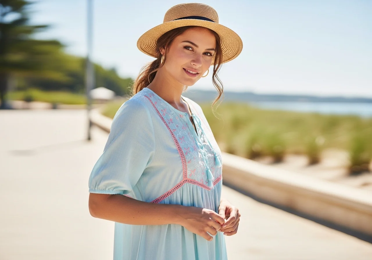 Cute summer outfits for girls, casual aesthetic fashion